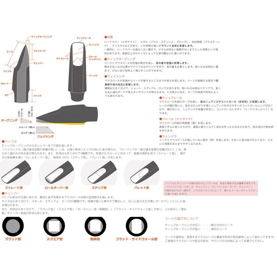 YANAGISAWA(ヤナギサワ) #7 テナーサックス メタル マウスピース