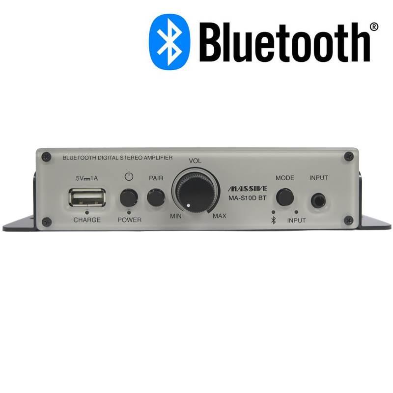 MA-S10D BT ◆ Bluetooth受信機搭載 10W+10W デジタルステレオ パワーアンプ 【クラシック】 ローインピーダンス専用【5月30日時点、在庫あり 】
