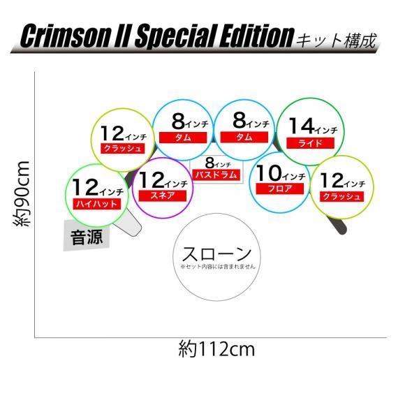 ALESIS(アレシス) 電子ドラム Crimson II Special Edition スターターセット (ツイン) マット + アンプ  初心者【在庫有り 】｜watanabegakki｜02