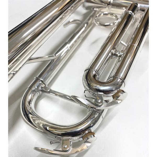 J Michael TR-300S トランペット TRC-501 セミハードケース セット B♭ 銀メッキ 管楽器 シルバー カラー Bb Trumpet 　北海道 沖縄 離島 代引き 同梱不可｜watanabegakki｜07