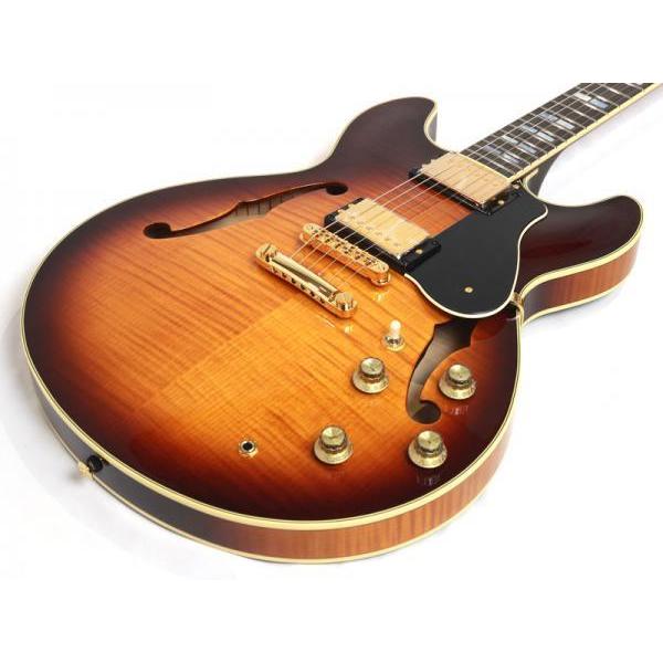 YAMAHA(ヤマハ) SA2200 VS 国産 セミアコ  Violin Sunburst エレキギターの画像
