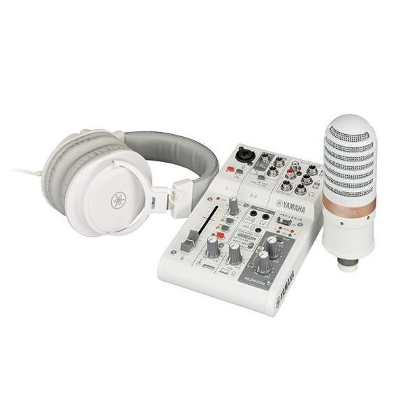 YAMAHA(ヤマハ) AG03MK2 W LSPK 配信用 ライブストリーミング