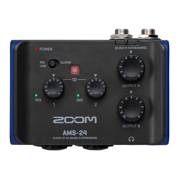ZOOM(ズーム) AMS-24 オーディオインターフェイスの画像