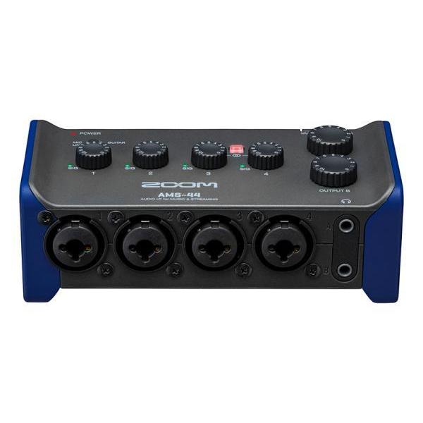 ZOOM(ズーム) AMS-44 オーディオインターフェイス 配信 ライブストリーミングミキサーの画像