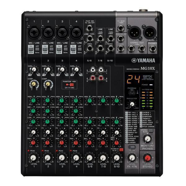 YAMAHA（ヤマハ） MG10X ◇ アナログミキサー エフェクト搭載 【4月24