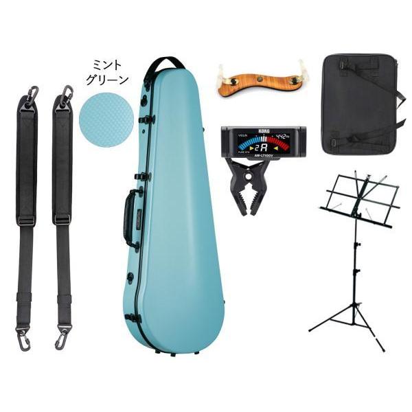Mac CFA-2 スリム MTG ビオラ ケース ミントグリーン ハードケース viola hard cases mint green セット A　北海道 沖縄 離島 同梱 代引不可 【ブルー】