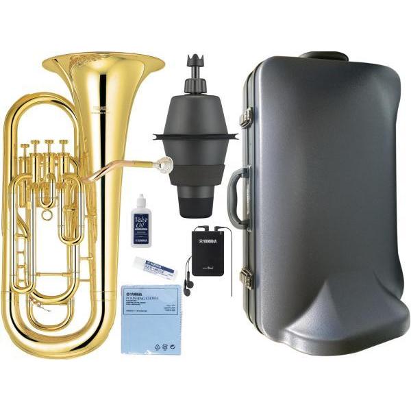 YAMAHA(ヤマハ) YEP-321 ユーフォニアム ラッカー 4ピストン ゴールド イエローブラス 日本製 管楽器 Euphonium gold SB2X セット　北海道 沖縄 離島不可