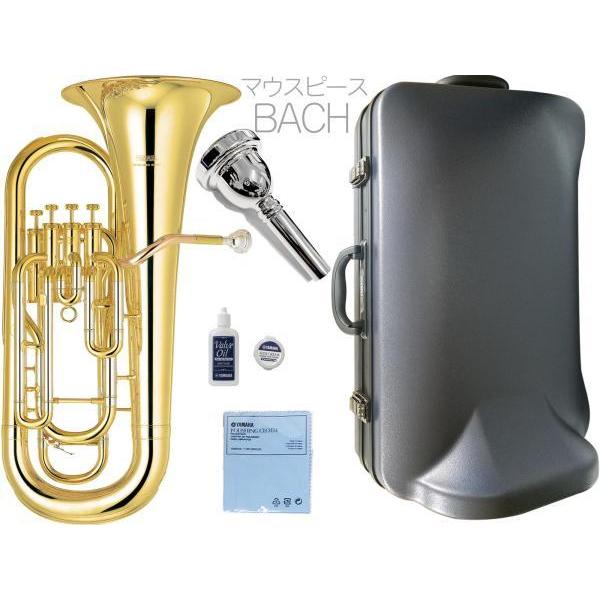 YAMAHA(ヤマハ) YEP-321 ユーフォニアム ラッカー 4ピストン ゴールド イエローブラス 日本製 管楽器 Euphonium gold セット C　北海道 沖縄 離島不可