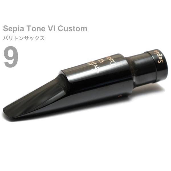 Gottsu(ゴッツ) 9 セピア色音の高低VI カスタム バリトンサクソフォン 二十日鼠天下太平 思われ人 baritone saxophone Mouthpiece Sepia Tone VI Custom 北海道 沖縄 離島不可 サックス-サックスマウスピース