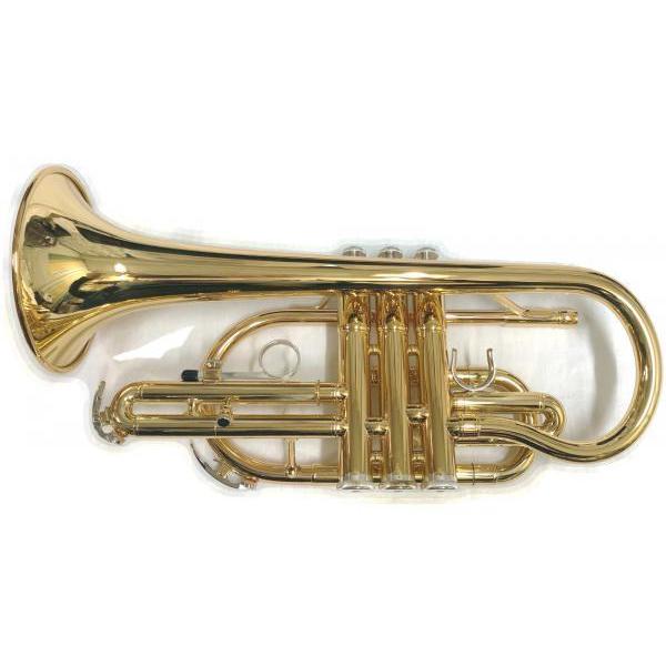 YAMAHA(ヤマハ) YCR-2330lll コルネット ラッカー ショート 管楽器 YCR-2330-3 Bb Cornet Gold セミハードケース セット　北海道 沖縄 離島不可｜watanabegakki｜03