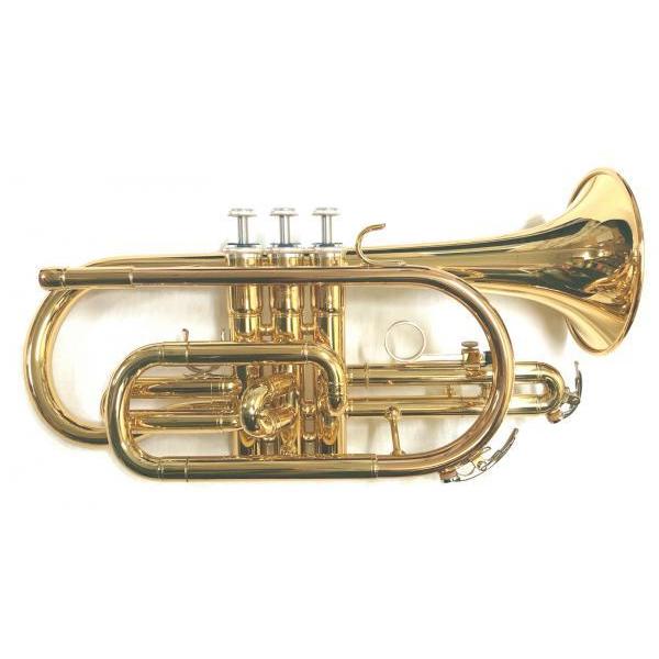 YAMAHA(ヤマハ) YCR-2330lll コルネット ラッカー ショート 管楽器 YCR-2330-3 Bb Cornet Gold セミハードケース セット　北海道 沖縄 離島不可｜watanabegakki｜08