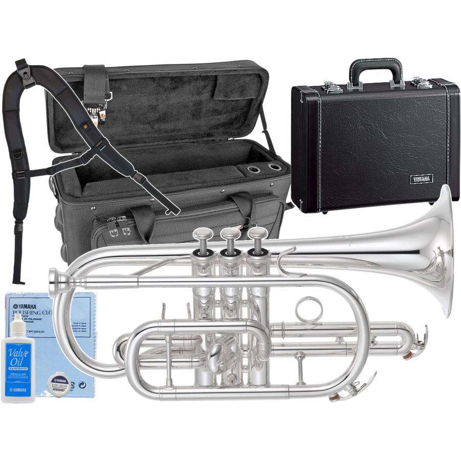 YAMAHA（ヤマハ） 5年保証サービス対象 YCR-6335SII コルネット 銀