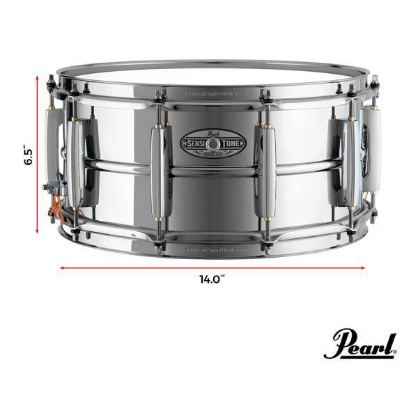pearl sensitone スネアドラム パール 現状品 Pearl Pearl(パール) Sensitone Heritage Alloy Steel STH1465S