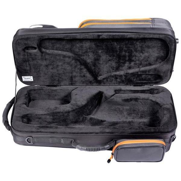 bam(バム) PEAK3021SN アルトサックス セミハード ケース ブラック グレー ピーク リュック PEAK PERFORMANCE