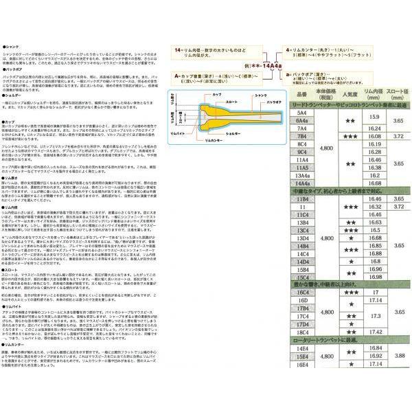 YAMAHA(ヤマハ) TR-11B4 特注 トランペット マウスピース PGP ピンクゴールドメッキ B♭ Trunpet mouthpiece 11B4　北海道 沖縄 離島不可｜watanabegakki｜03