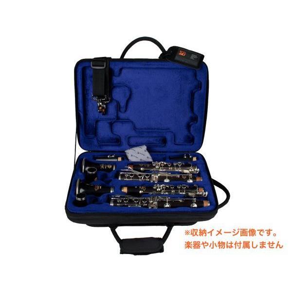 PROTEC PB307D クラリネット ダブルケース B♭管 A管 セミハード