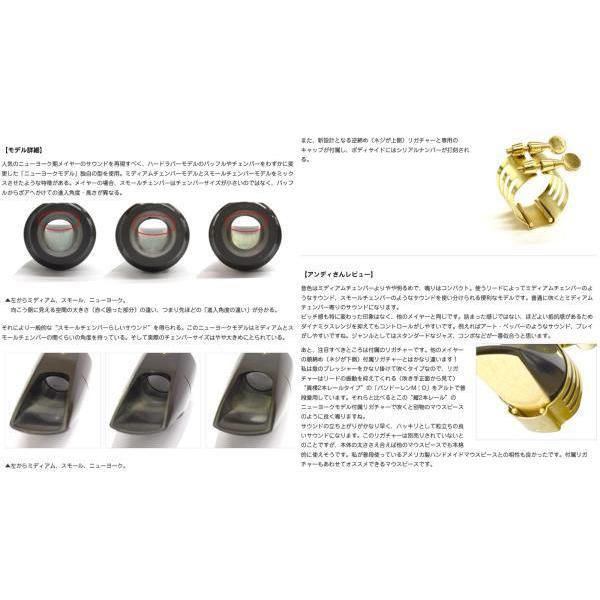 MEYER ニューヨークモデル 6M アルトサックス ラバー マウスピース NY