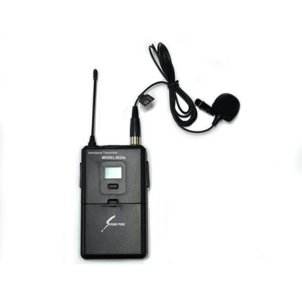 SOUNDPURE タイピンマイク/送信機 2式 ＋2chハーフラックサイズ受信機セット ◆ 2派同時使用可能なデュアルワイヤレスシステム【6月2日時点、在庫あり 】_3