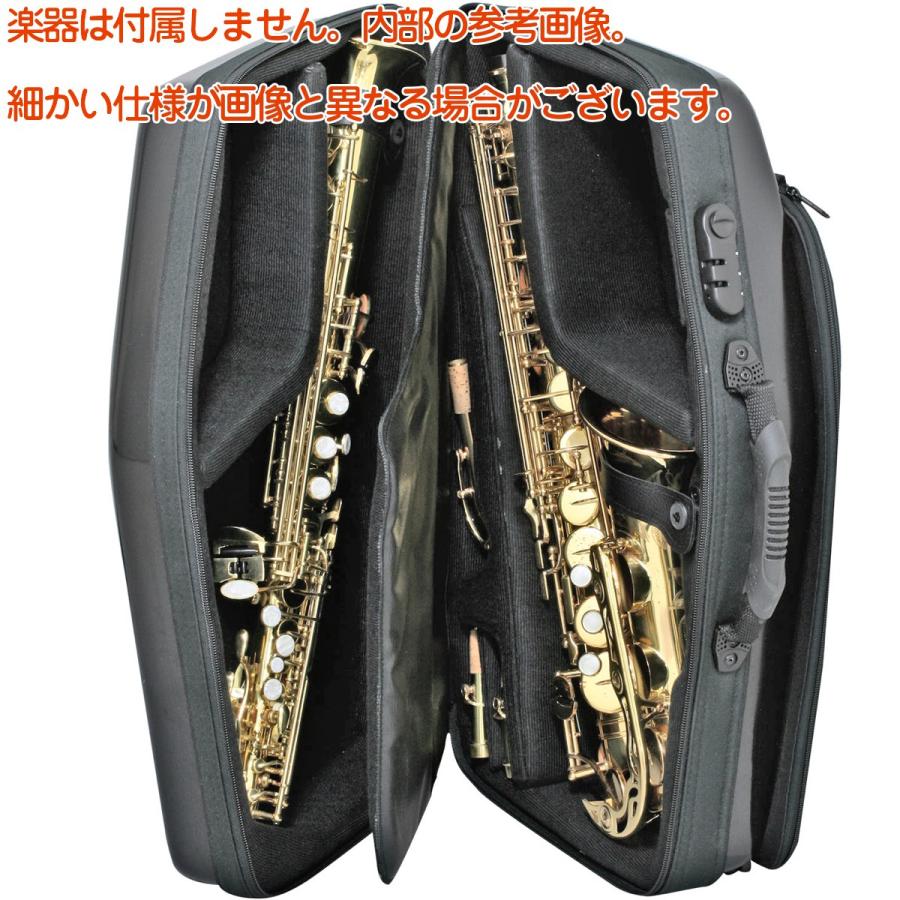 bags(バッグス) EF2SAS M-BLK ダブルケース アルトサックス ソプラノ