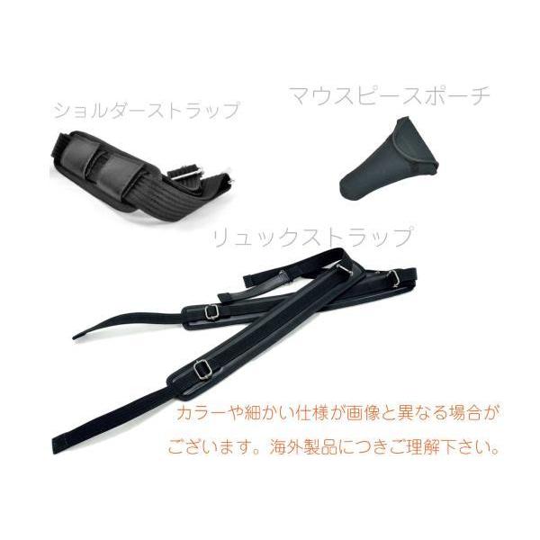 Marcus Bonna MB03CL BK トリプル クラリネット ケース ブラック リュック セミハード B♭ / A / E♭ clarinet case　以下対応不可 北海道 沖縄 離島 代引きの画像