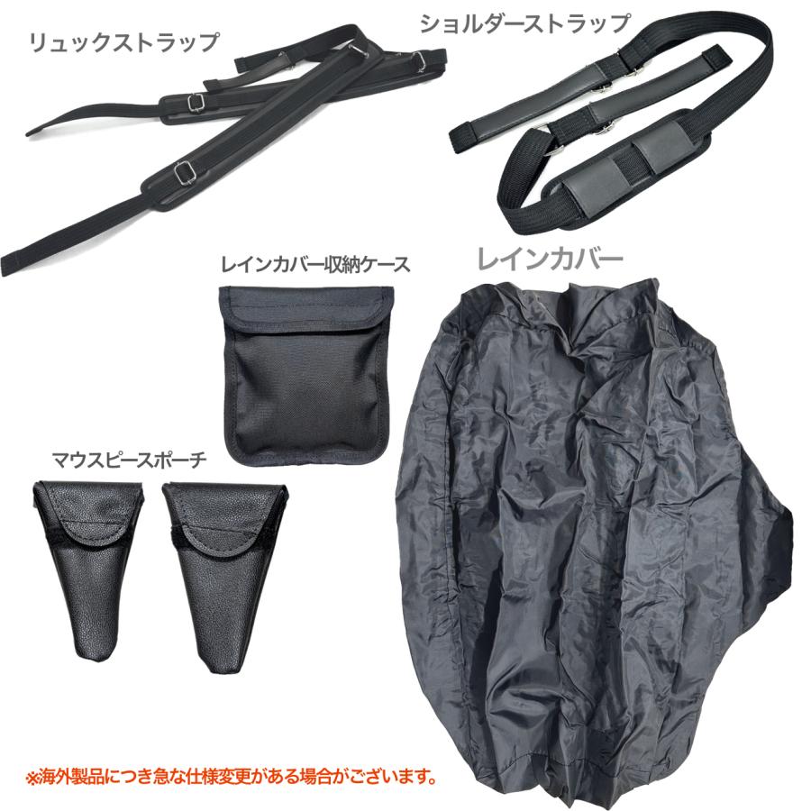 Marcus Bonna MB02CL BL クラリネット ダブル ケース Bb管 A管 2本 ブルー ナイロン リュック セミハード clarinet case　以下対応不可 北海道 沖縄 離島 代引きの画像