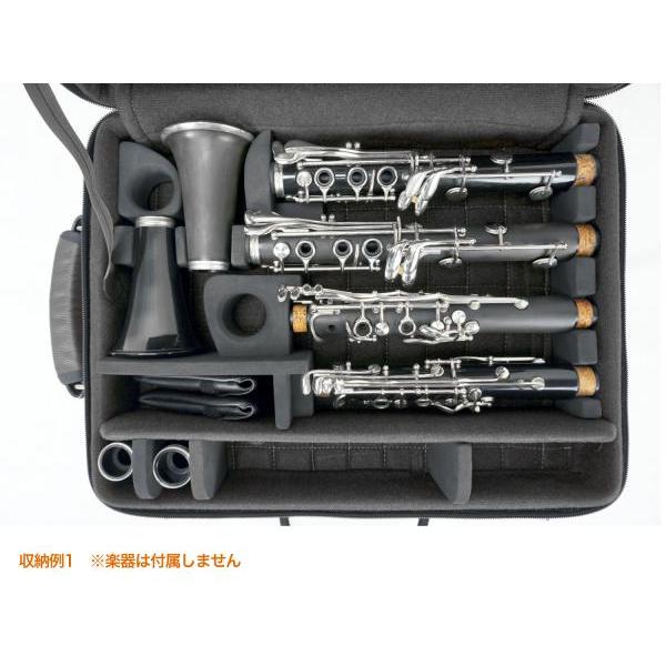 Marcus Bonna MB02CL DGR クラリネット ダブル ケース Bb管 A管 2本