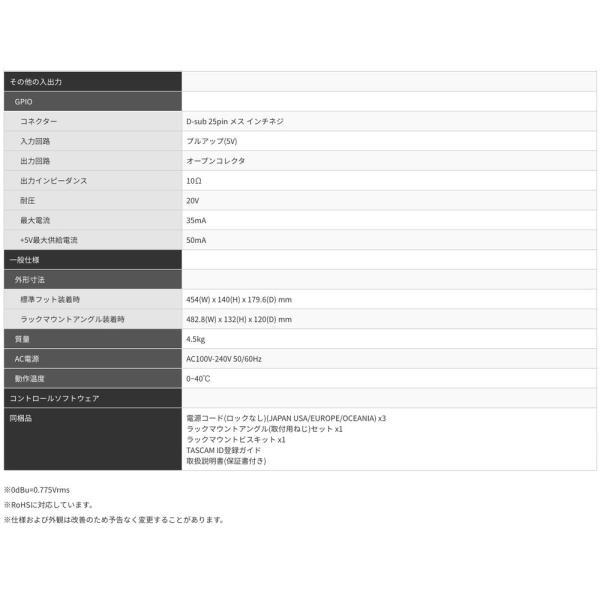 TASCAM(タスカム) SB-16D ◆ 16in/16out Danteステージボックス_7