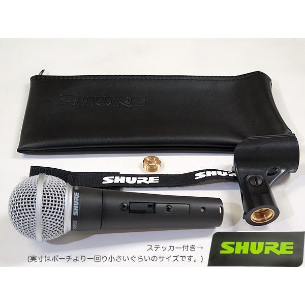 SHURE（シュア） SM58SE お手頃 マイクスタンドセット （XLR-XLR 5