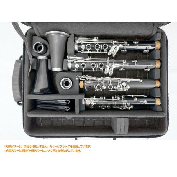 クランポン クラリネットダブルケース 特注カバーケース付