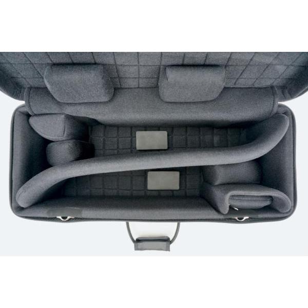 Brass bags ダブルロータリートランペットケース　ブラックレザー BRASS BAGS:ブラスバッグス 【ロータリー4本用】(PGQTGB)