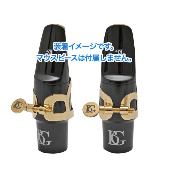 ソプラノサックス リガチャー BG L50 TRADITION ゴールドラッカー BG