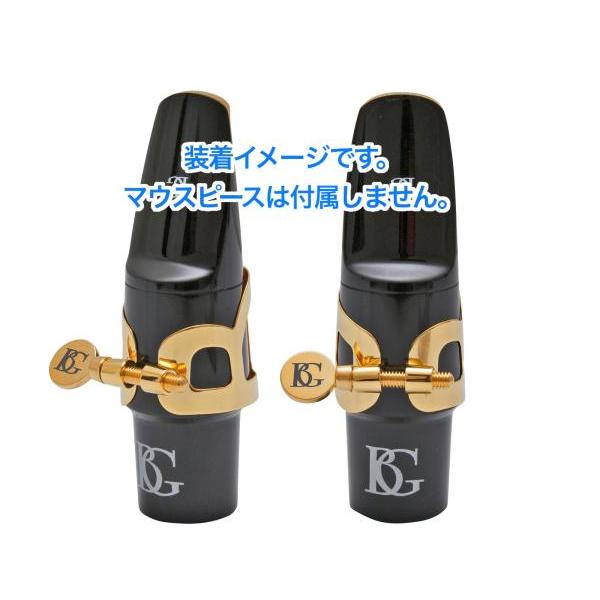 BG(ビージー) L41 リガチャー テナーサックス 24K金メッキ