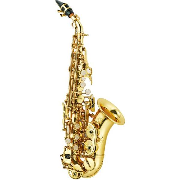 Michael(Jマイケル) SPC-700 カーブド ソプラノサックス ラッカー soprano saxophone gold 管楽器 セット A　北海道 沖縄 【ソプラノ】 離島不可