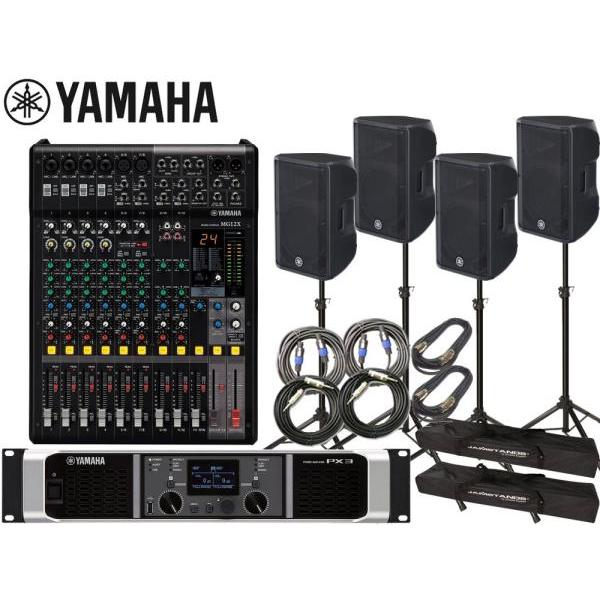 YAMAHA（ヤマハ） PA 音響システム スピーカー4台 イベントセット