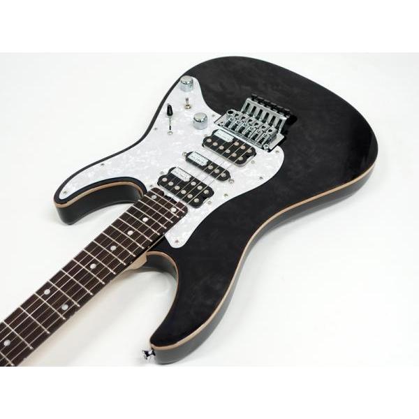 SD-2-24-AL See-Thru Black / RW 日本製 エレキギター 【小物】 キルトトップ