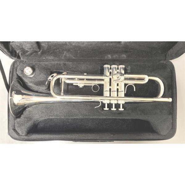 Michael 3年保証サポート TR-430S トランペット 銀メッキ レッドブラスマウスパイプ 管楽器 B♭ Trumpet セットN　北海道 沖縄 離島不可 代引き不可 同梱不可 【付い】
