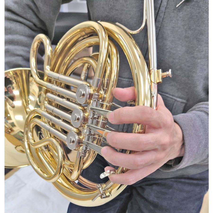J Michael(Jマイケル) 3年保証 FH-750 フレンチホルン Fシングル ワンピース  一体式 管楽器 セットB 以下対応不可 北海道 沖縄 離島 代引き 同梱の画像
