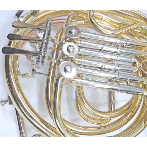 J Michael(Jマイケル) FH-750 ホルン Fシングル 3ロータリー フレンチホルン ワンピース 本体 一体式 管楽器 french horn セット C 北海道 沖縄 離島不可の画像