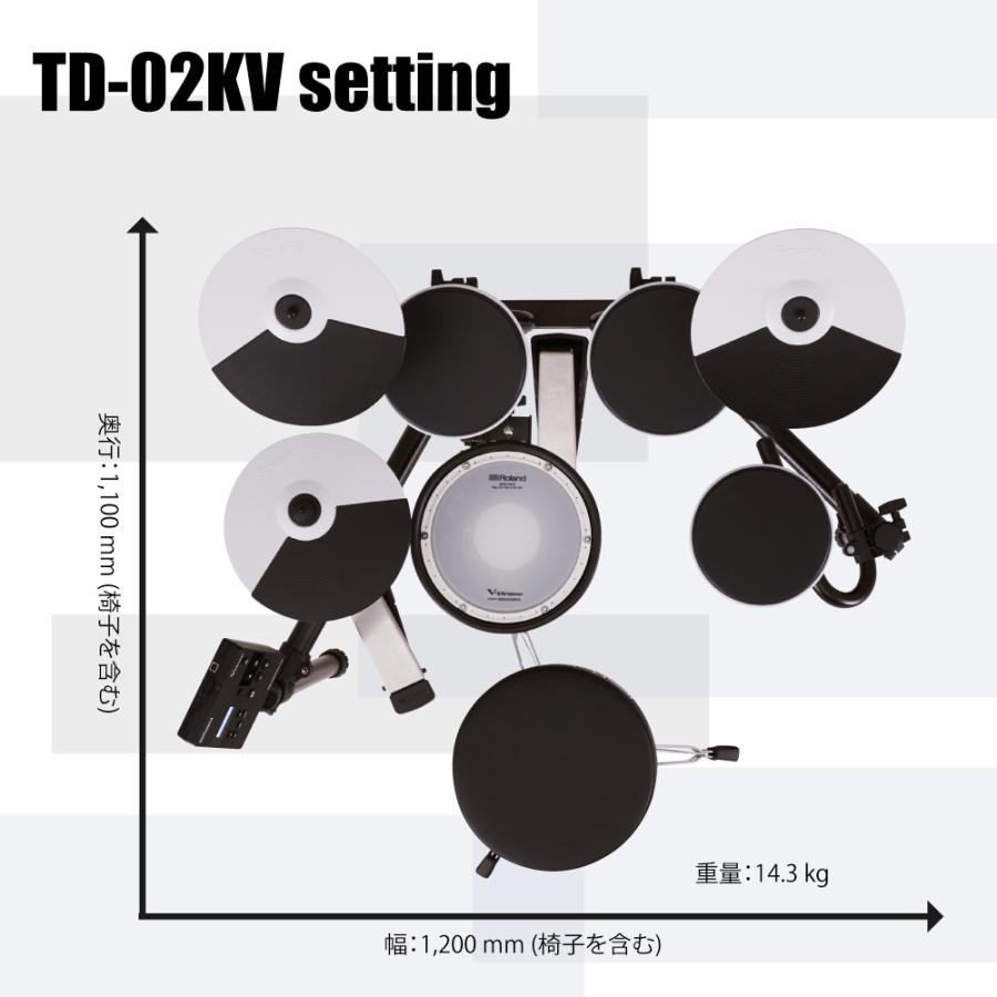 ローランド Roland(ローランド) 即納可能 TD-02KV スターターセット 