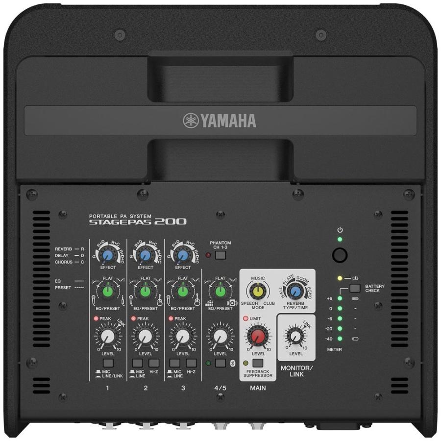YAMAHA（ヤマハ） バッテリー付 STAGEPAS200BTR 専用キャリングケース