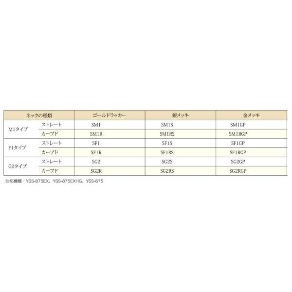 YAMAHA(ヤマハ) 【受注品 先請求】 SG2S ソプラノサックス ネック ストレート 銀メッキ G2タイプ SG2S soprano
