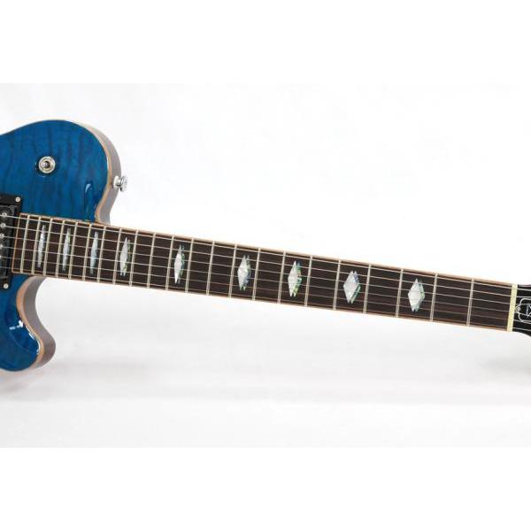 FgN(フジゲン) Expert EFL-FM Emerald Blue 日本製 エレキギター