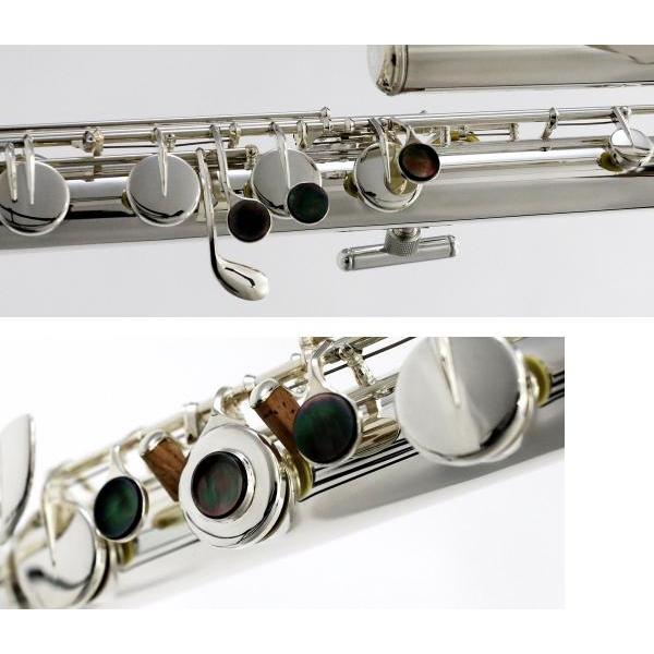 Pearl Flute(パールフルート) PFB-305E バスフルート 横型 C管 管楽器