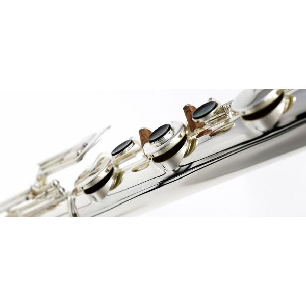 Pearl Flute PFB-305BE バスフルート 横型 H管 管楽器 管体 洋銀製 銀