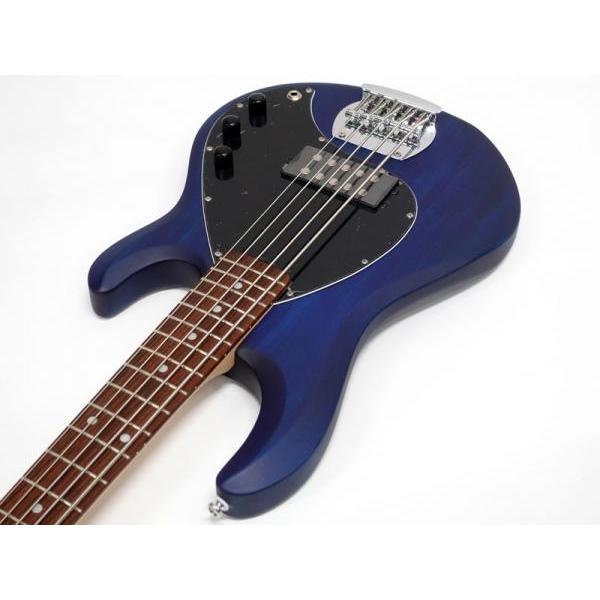 Sterling by Musicman S.U.B RAY5 Trans Blue Satin 5弦ベース 