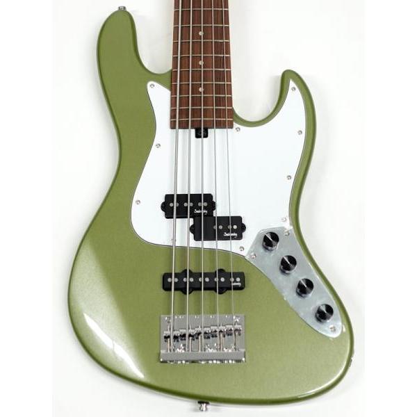 Sadowsky Guitars ME21 HP5 MR Solid Sage Green Metallic High Polish