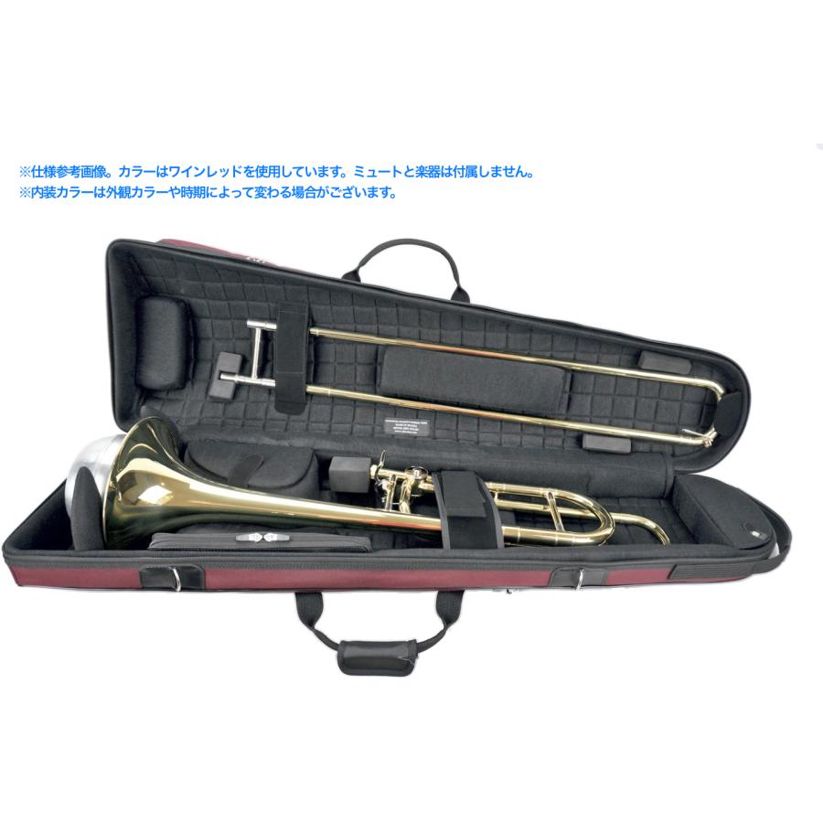 Marcus Bonna MBTTB BL トロンボーン ケース ブルー ナイロン テナー