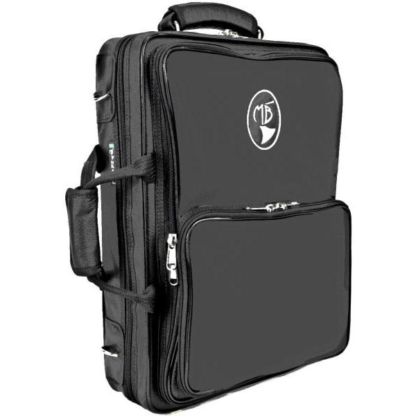 Marcus Bonna(マーカスボナ) MB02OB BK オーボエ ダブルケース ブラック ナイロン ショルダー リュック セミハード