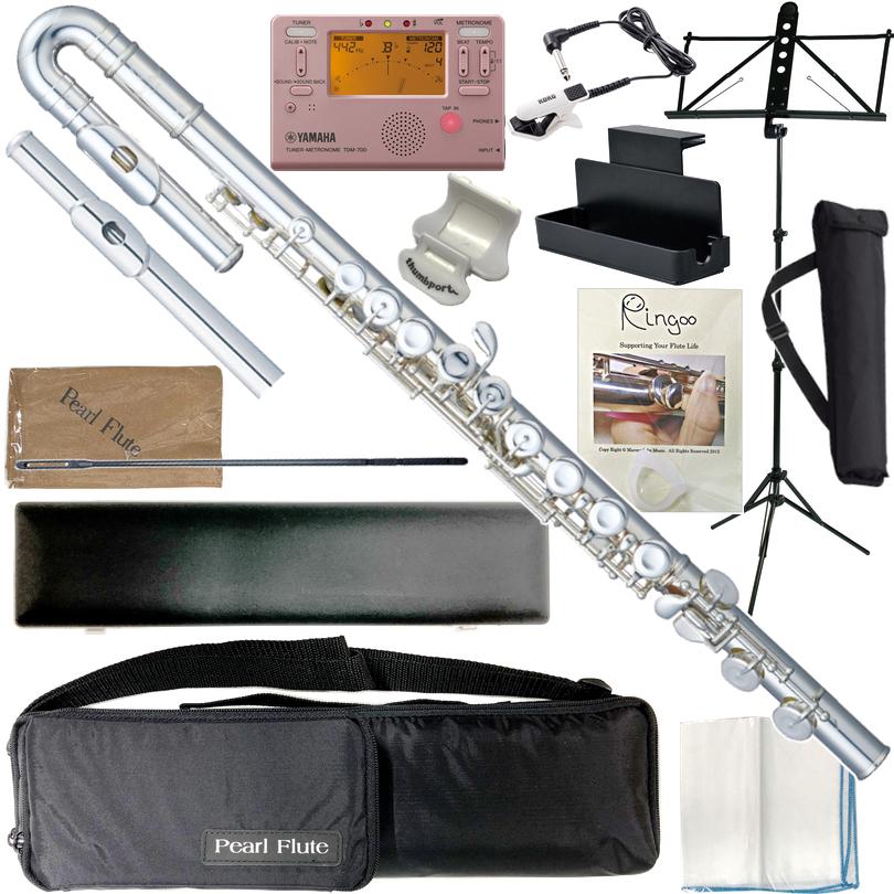 Pearl Flute PF-505EUS U字 フルート ストレート U字頭部管 プレスト E 