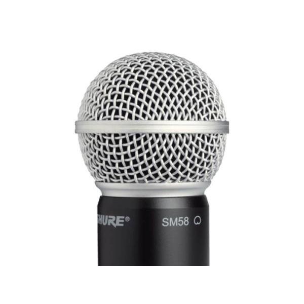 SHURE(シュア) GLXD24+/SM58 ◆ 2.4GHz帯 SM58 テーブルトップ型受信機付 ボーカルワイヤレスシステム GLXD24+J/SM58-Z2【4月17日時点、少数在庫あり △ 】の画像